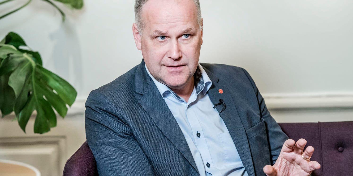 Vänsterpartiets ledare Jonas Sjöstedt. Arkivbild.