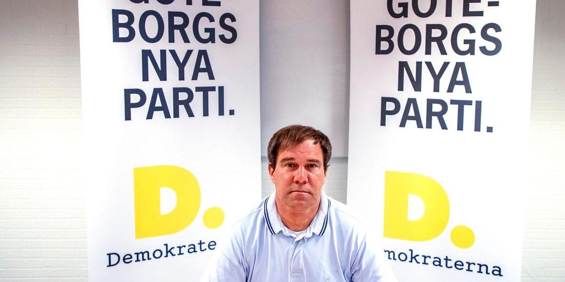 Martin Wannholt, partiledare för Demokraterna i Göteborg. Arkivbild.