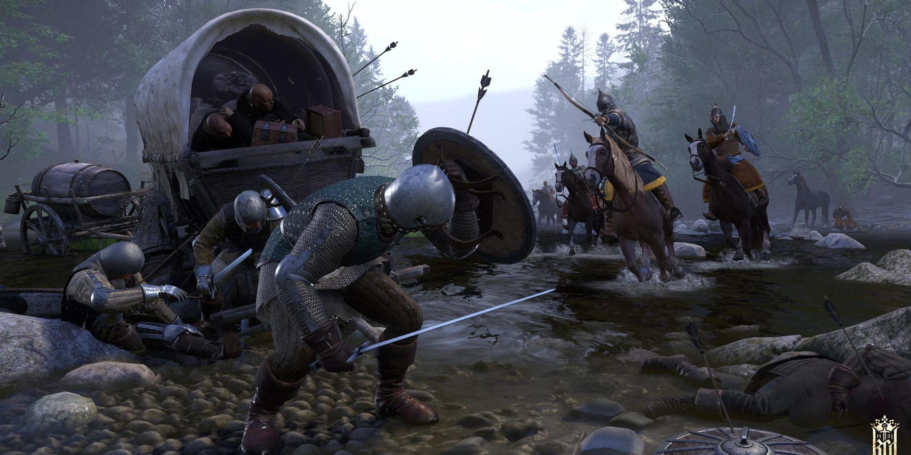 Tjeckiska spelbolaget Warhorse Studios har utvecklat nya "Kingdom come: Deliverance", ett rollspel som utspelar sig i Böhmen under medeltiden. Pressbild.