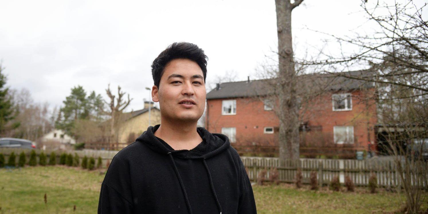 Artonårige Zakaria Naseri tillhör dem som kan få tidsbegränsat uppehållstillstånd för att plugga i Sverige.