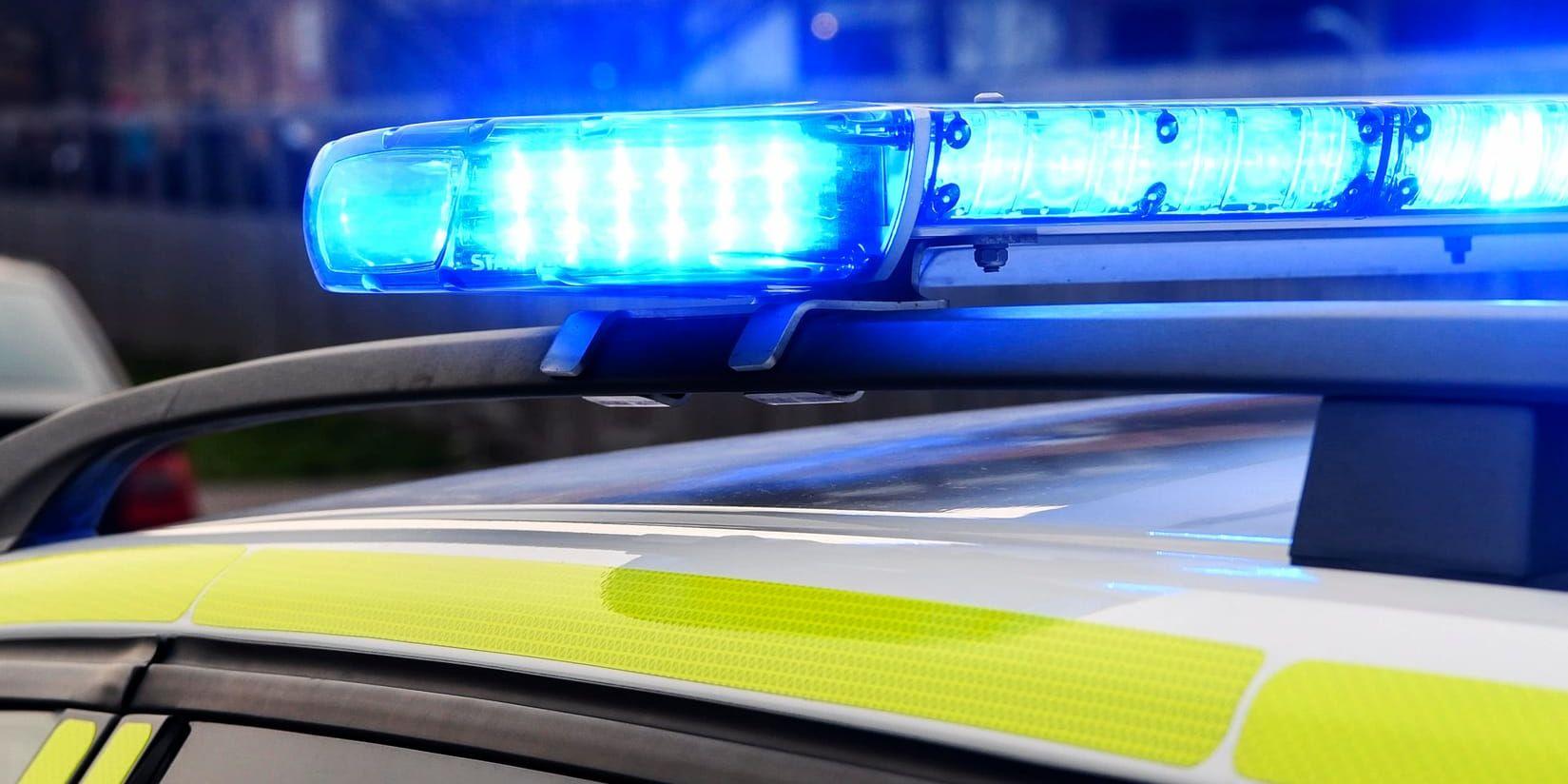 Polisen jagar två personer som knivskurit en man i 40-årsåldern i Halmstad. Arkivbild.