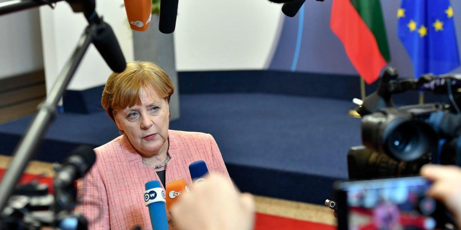 Tysklands förbundskansler Angela Merkel. Arkivbild.