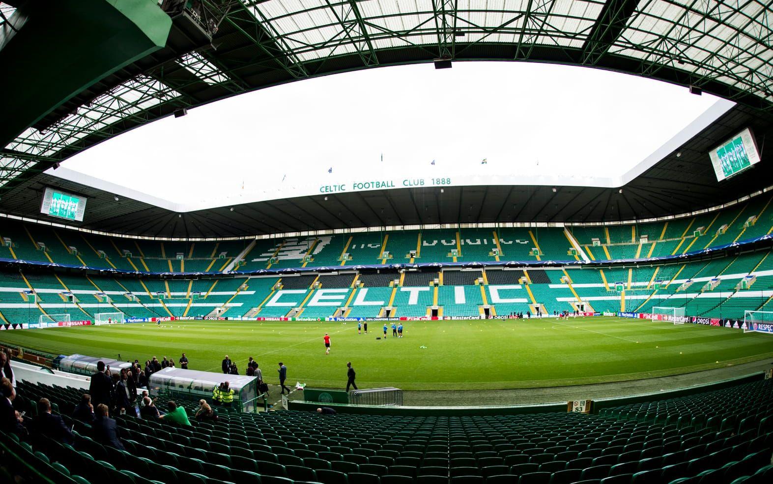 20. Celtic Park där just Celtic spelar sina matcher, tar 60 411 åskådare.