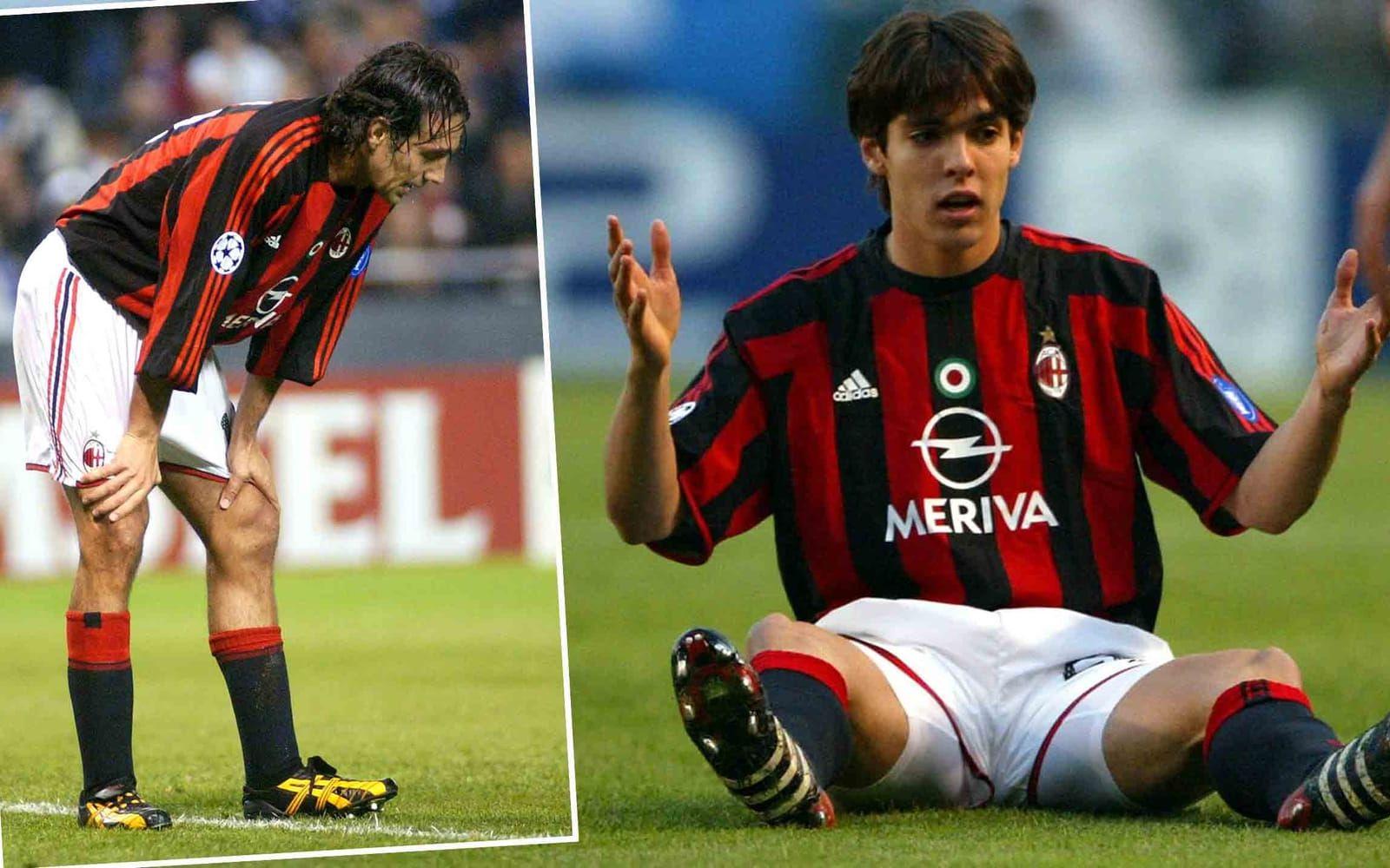 På mitten av 2000-talet var Milan ett av Europas bästa lag, med stjärnor som Alessandro Nesta och Kaká i startelvan. Men Deportivo La Coruna visade att det går att vända ett till synes omöjligt underläge – trots att motståndet håller allra högsta klass. Foto: TT
