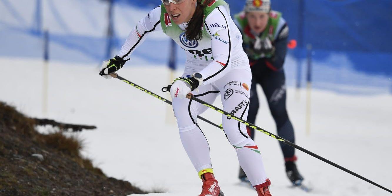 Charlotte Kalla vann i Bruksvallarna.
