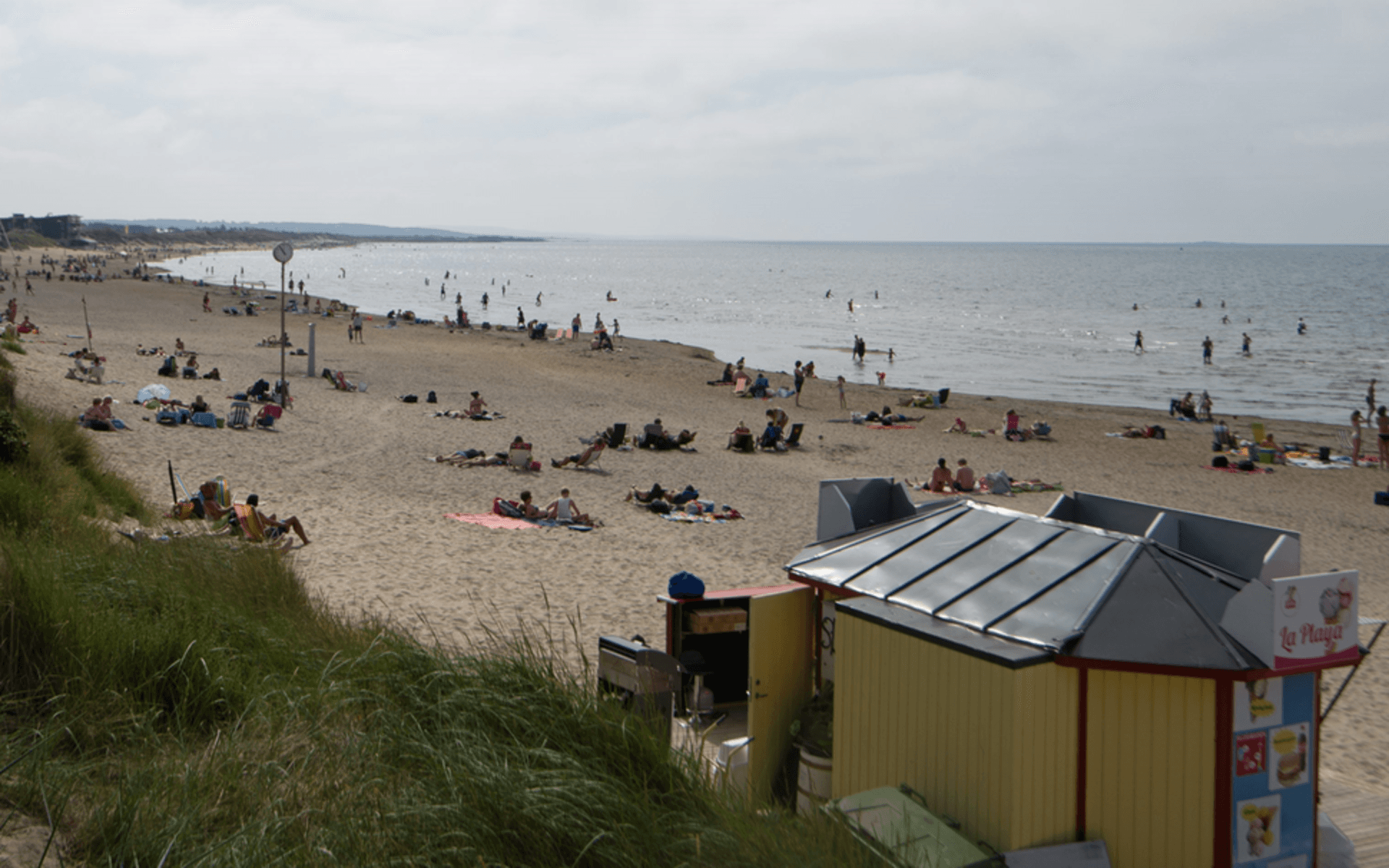 På delad sjätteplats: Skrea strand i Falkenberg. Foto: Malin Strandberg