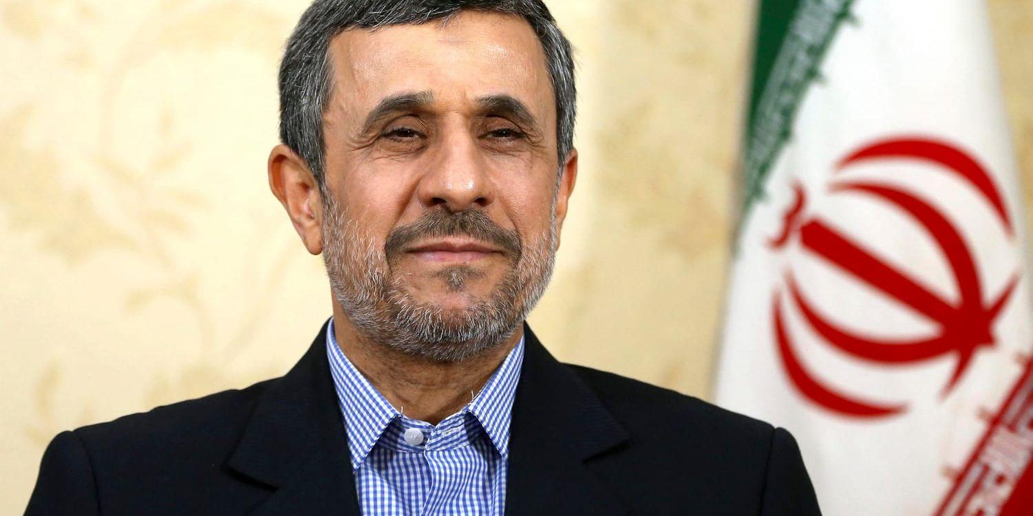 Irans tidigare president Mahmoud Ahmadinejad. Arkivbild.