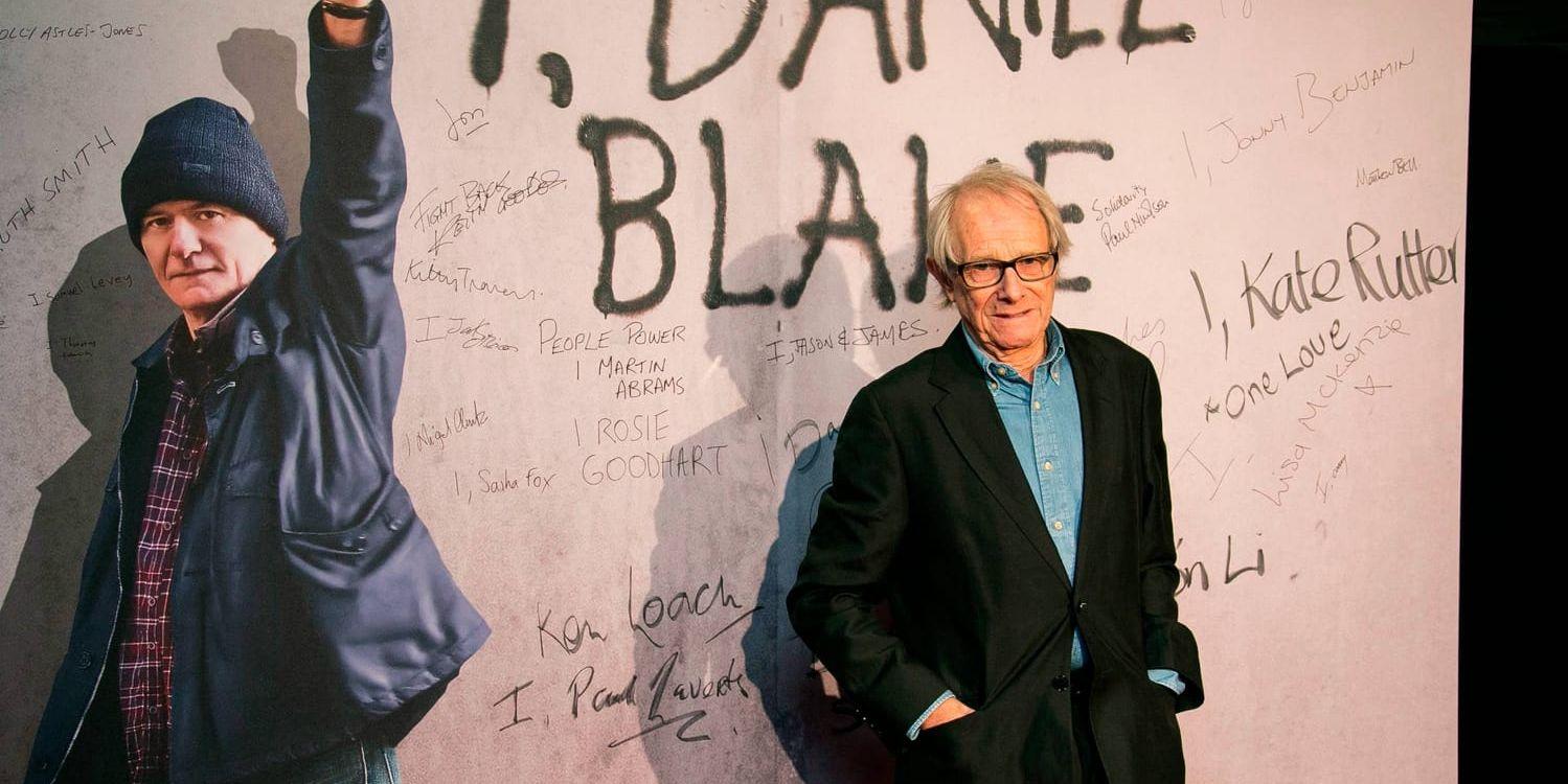 Ken Loach är 80 år, men fortfarande aktiv – och arg. Hans nya film "Jag, Daniel Blake" inviger nu filmfestivalen i Stockholm. Arkivbild.