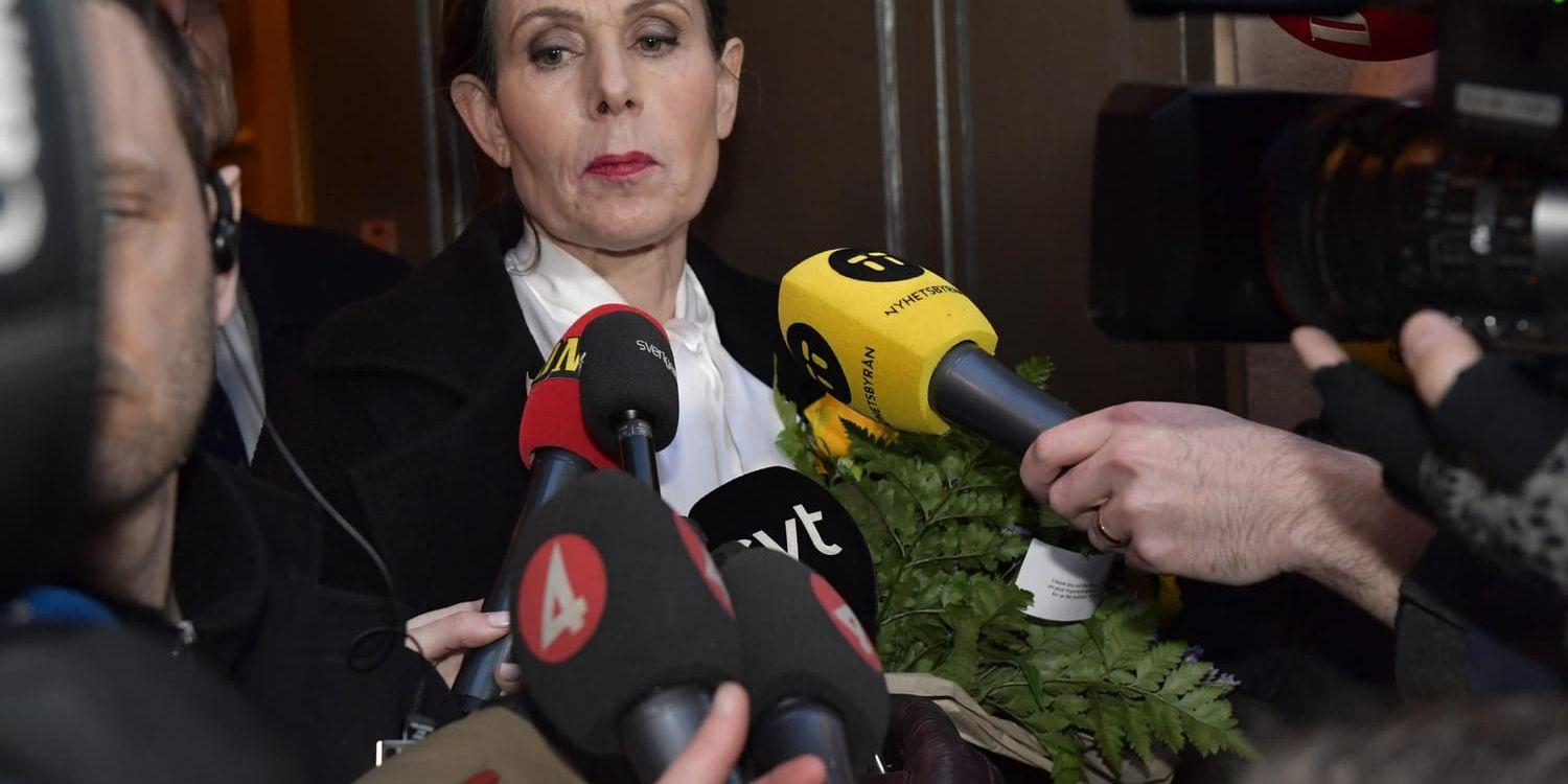 Sara Danius meddelade den 12 april att hon lämnar Svenska Akademien. Arkivbild.