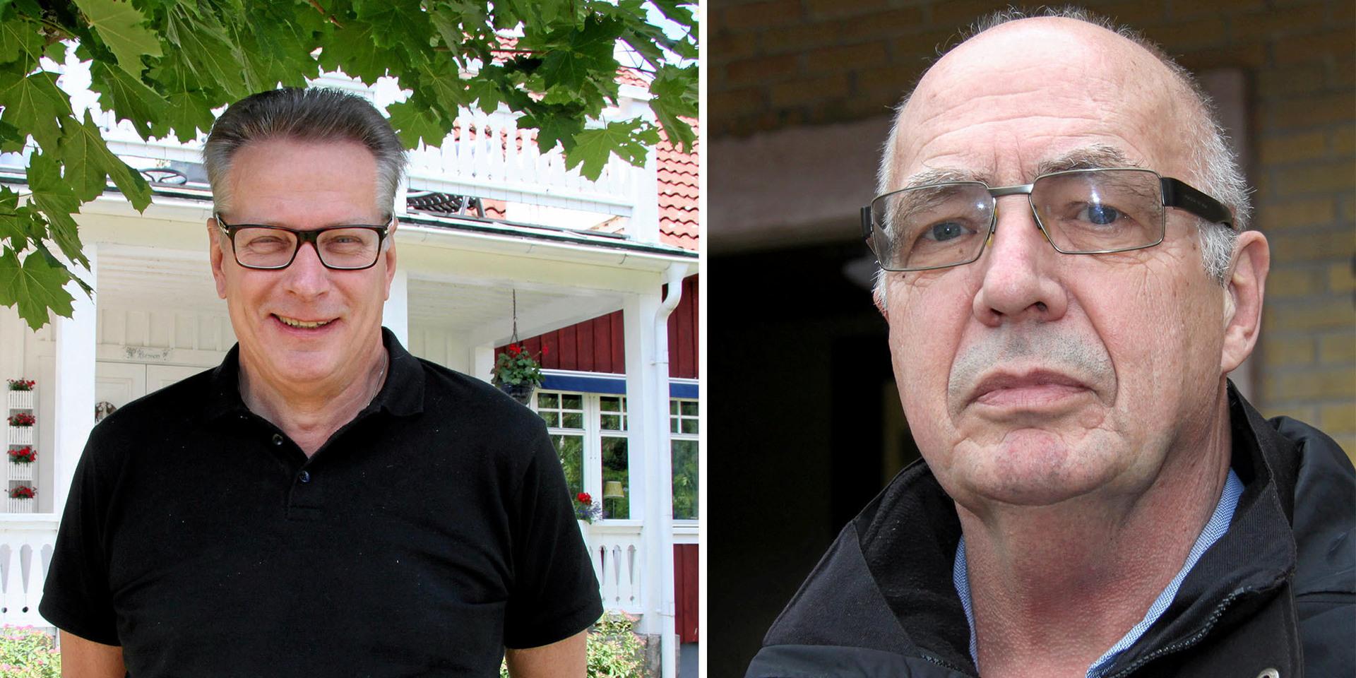 De tog varandra. Moderaterna (Bo Gunnar Åkesson) och Centern (Lennart Ohlsson) har nu tagit i hand, om att ingå i ett valtekniskt och politiskt &quot;ickesocialistiskt&quot; samarbete i Hylte kommun. 