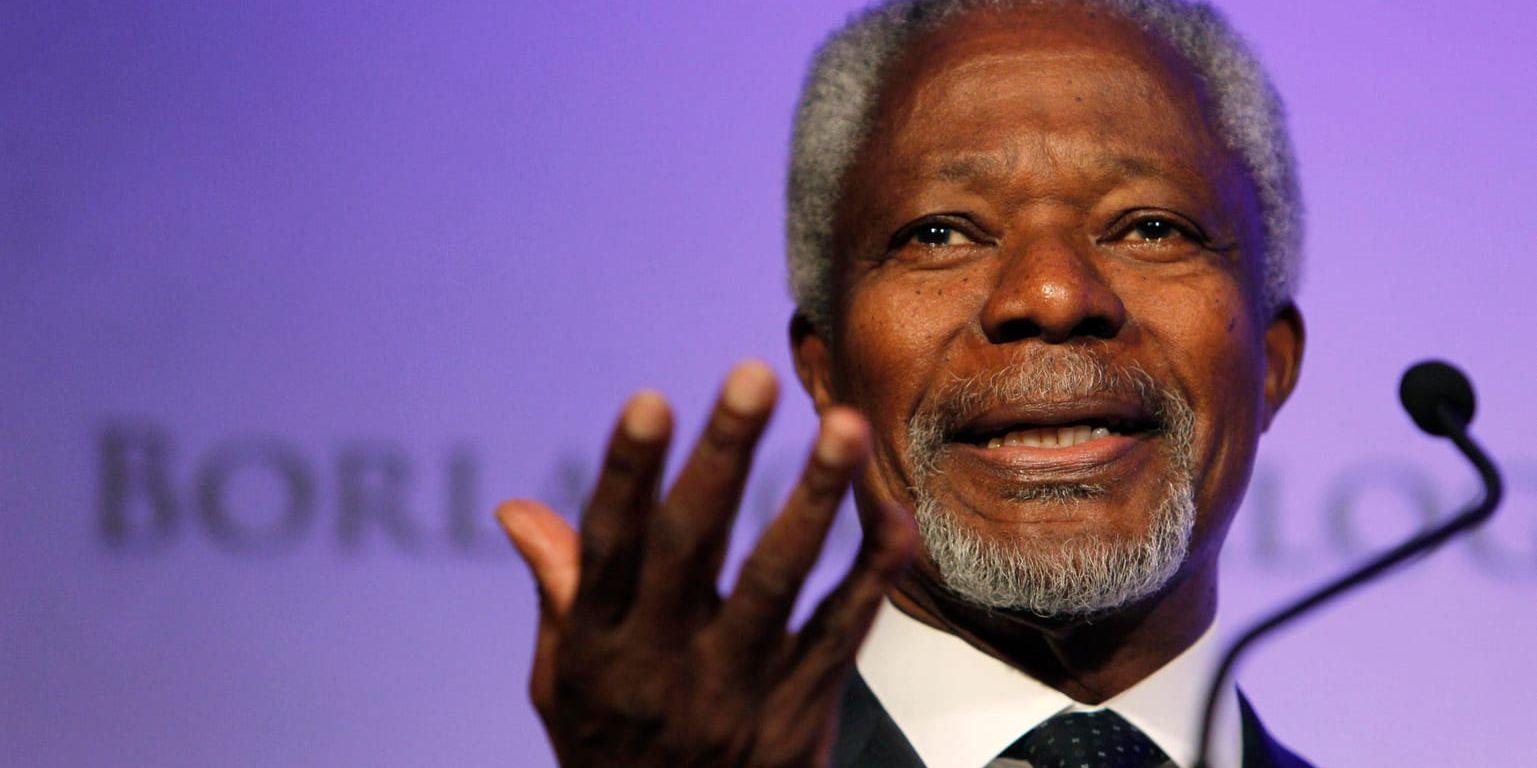 Kofi Annan blev 80 år gammal.