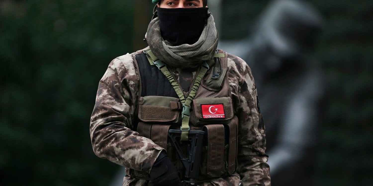 Turkisk polis. Arkivbild.