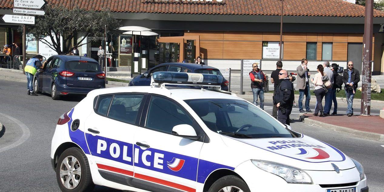 Fransk polis har avslöjat en grupp högerextremister som planerade att döda politiker. Tio personer har gripits. Arkivbild.