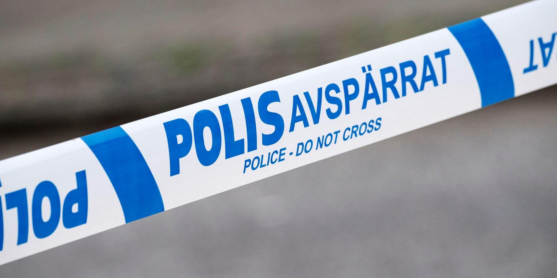 Polis utreder misstänkt mordförsök på Lidingö. Arkivbild.