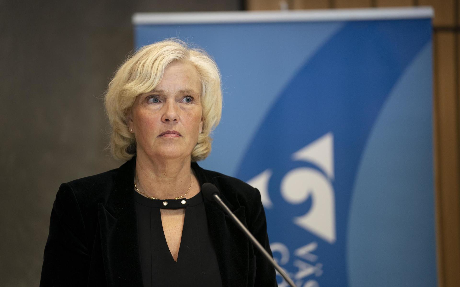 Hälso- och sjukvårdsdirektör Ann Söderström tror att det blir stora vaccinvolymer direkt efter årsskiftet.