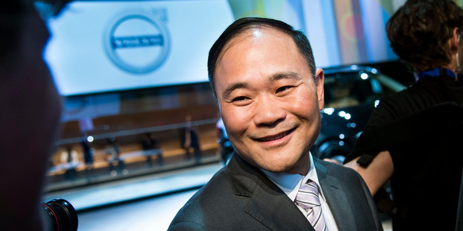 Eric Li stämplar om alla röststarka A-aktier till B-aktier inför den planerade börsnoteringen av Volvo Cars. Arkivbild
