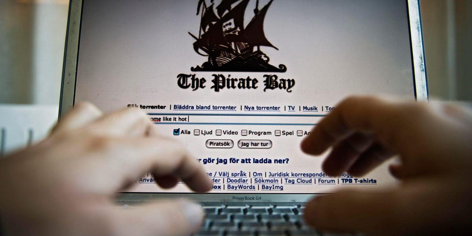 Pirate Bay är en av de fyra fildelningssajter som Telia tvingas blockera. Arkivbild.