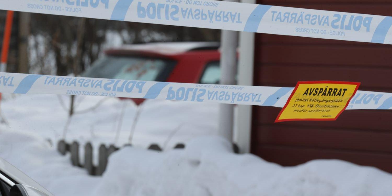 En man åtalas för ett dubbelmord i Luleå tidigare i år. Arkivbild.