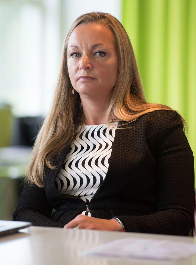 Jennie Vidal, chef för hemsjukvårdsförvaltningen i Halmstads kommun. Bild: Johan Persson