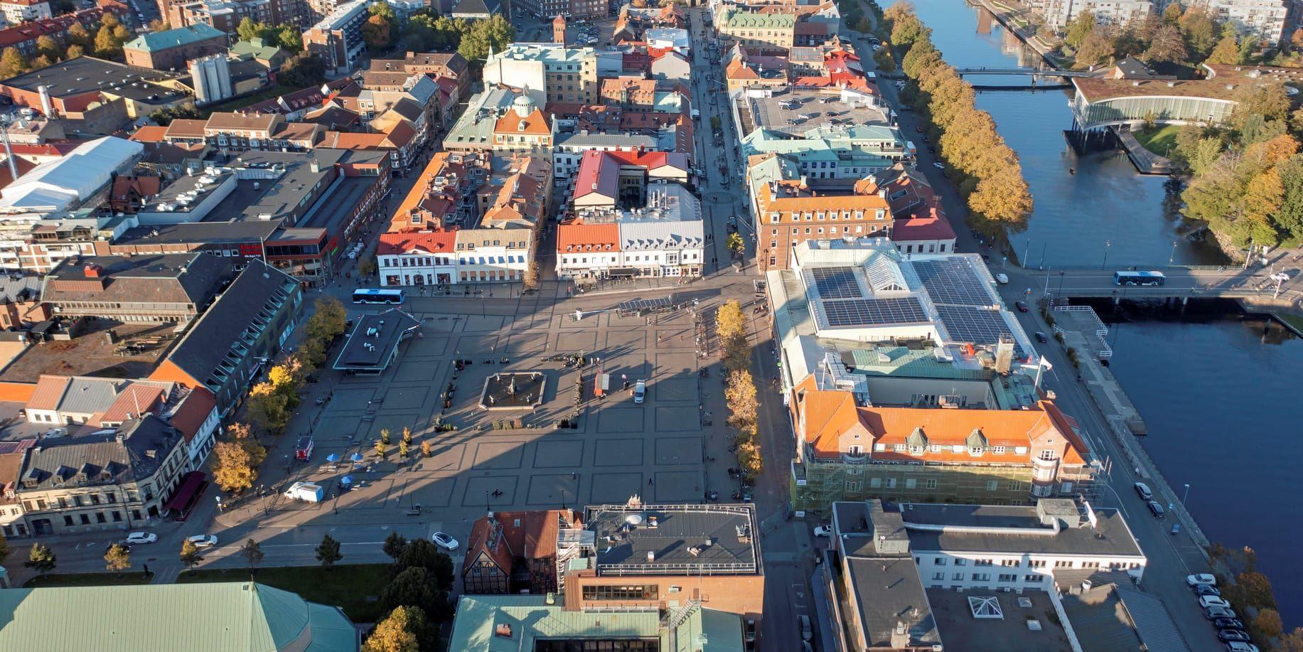 Utvecklingen i Halmstads city är ämne för insändaren.