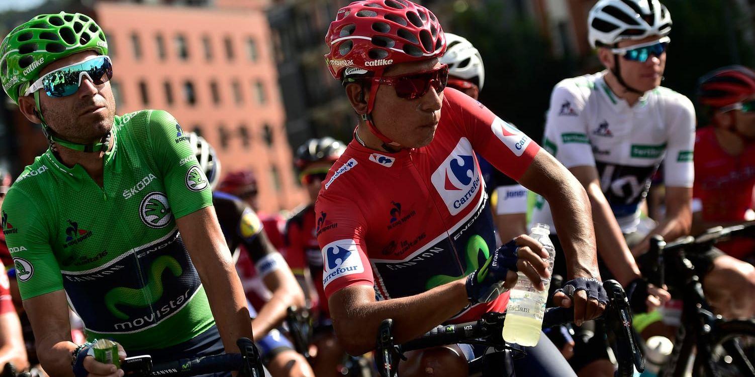 Chris Froome är i fortsatt ledning inför de sista två etapperna i Spanien runt. Arkivbild.