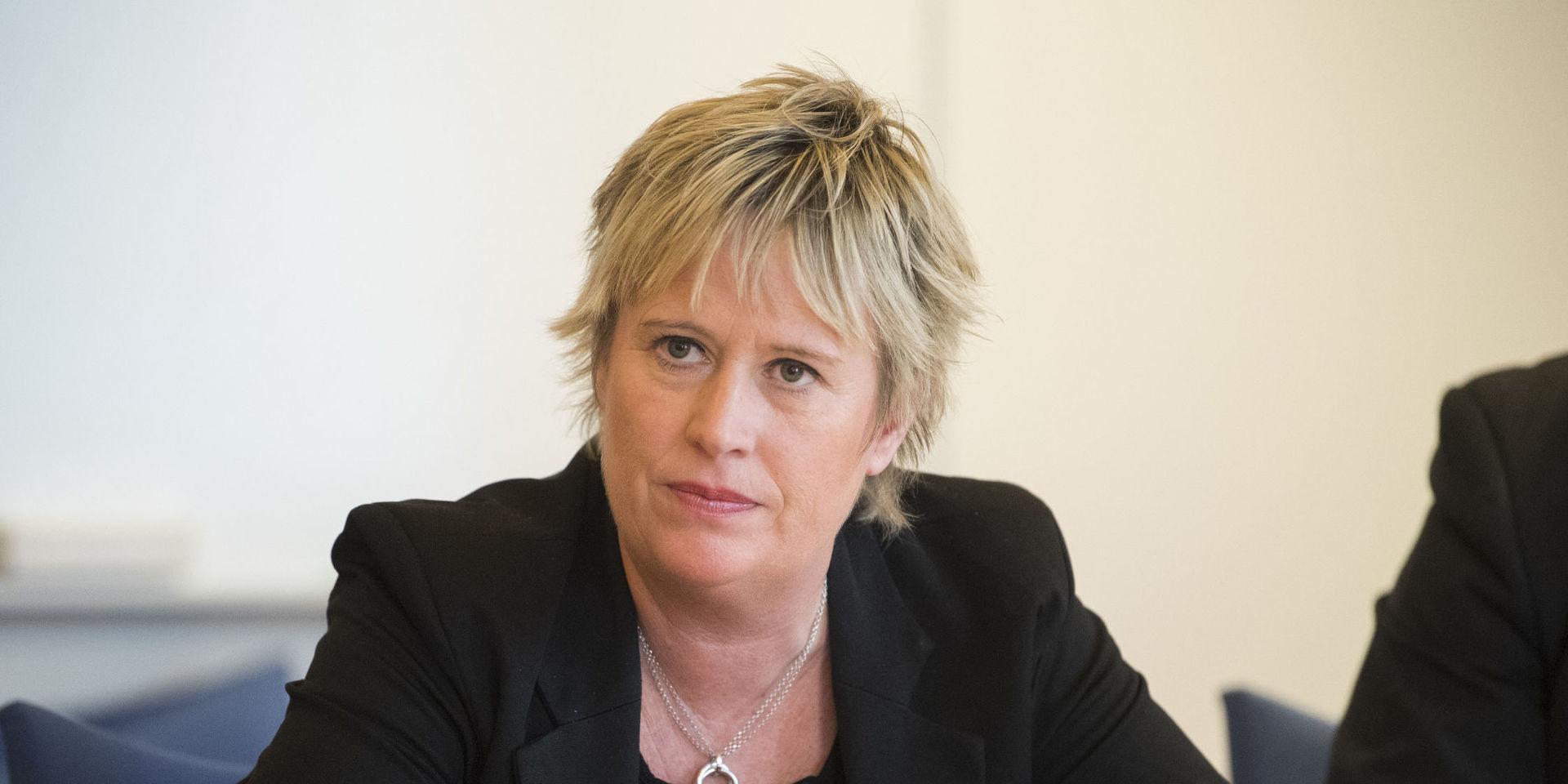 Mikaela Waltersson (M), regionstyrelsens ordförande Halland.