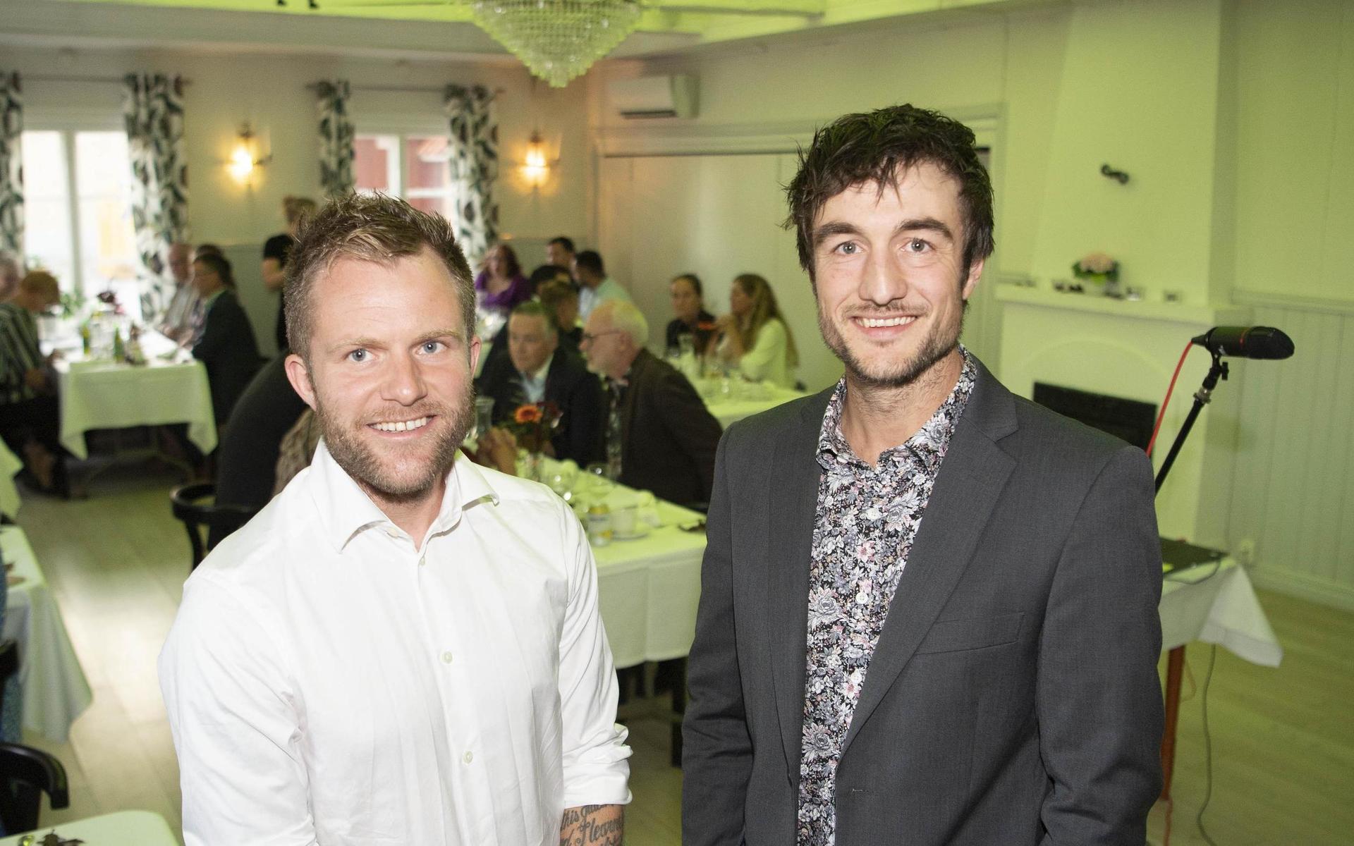 Utmärkelsen Årets Unga Företagare i Hylte gick till Martin och Anton Peyronsson.