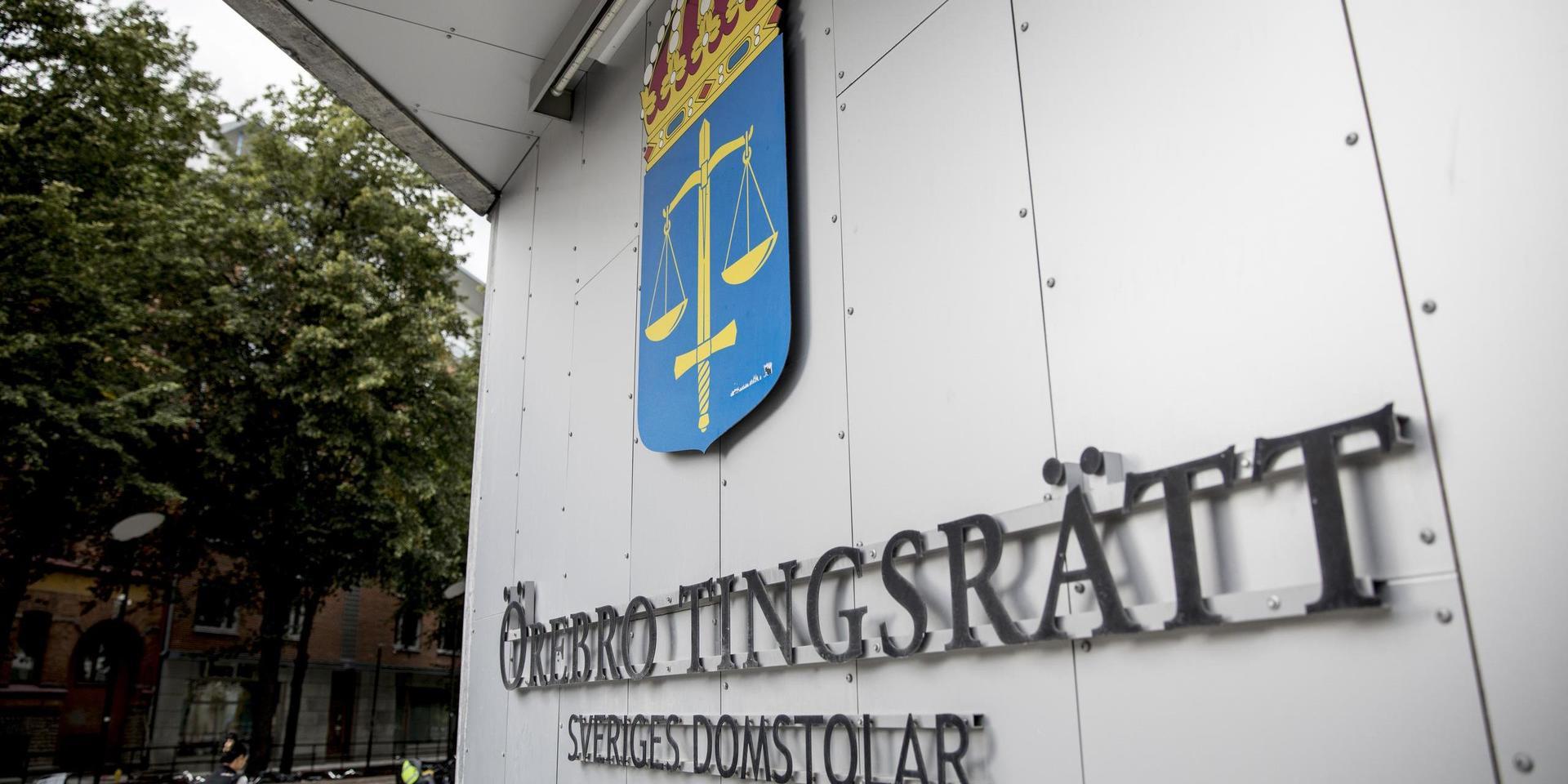Örebro tingsrätt dömer huvudmannen i målet till tolv års fängelse. Arkivbild.