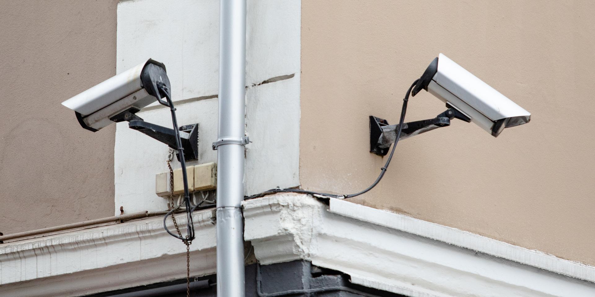 Kameraövervakning ger en känsla av trygghet.
