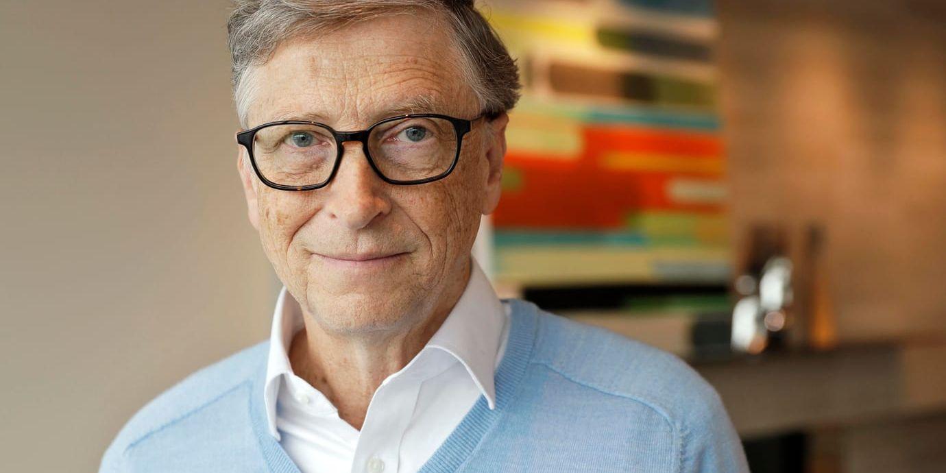 Grundaren av Microsoft, Bill Gates. Arkivbild.