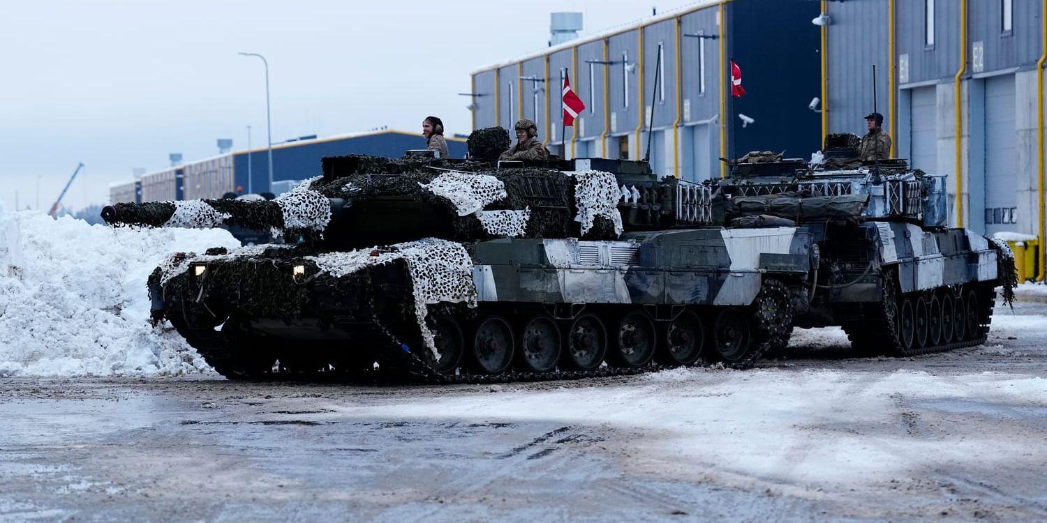 Leopard 2 finns hos ett antal europeiska länders försvarsmakter. Arkivbild.