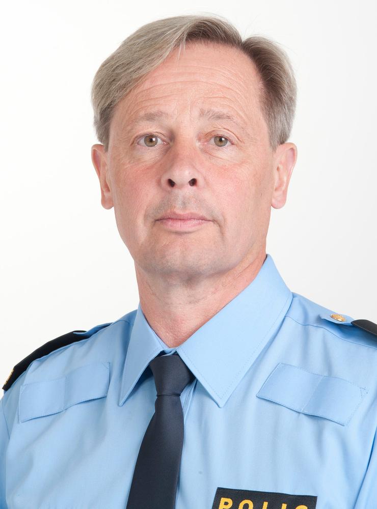 Thomas Fuxborg, polisens presstalesperson.