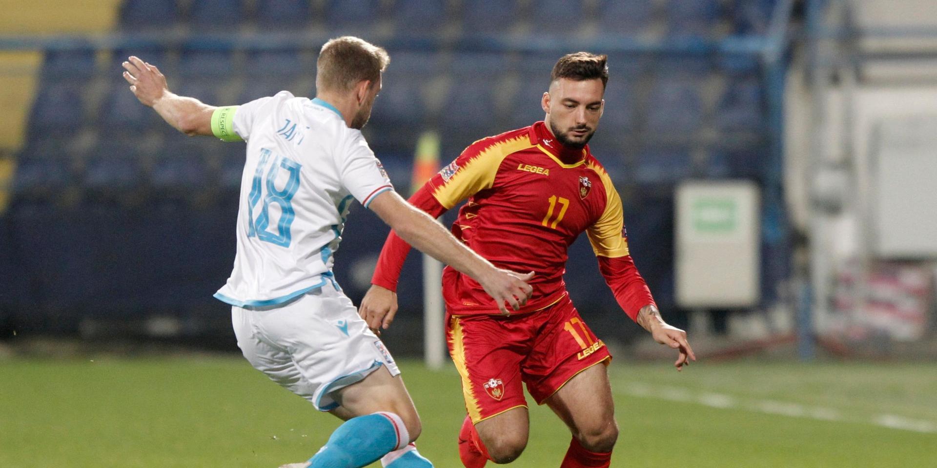 Sead Haksabanovic spelade från start när Montenegro inledde VM-kvalet med en seger.