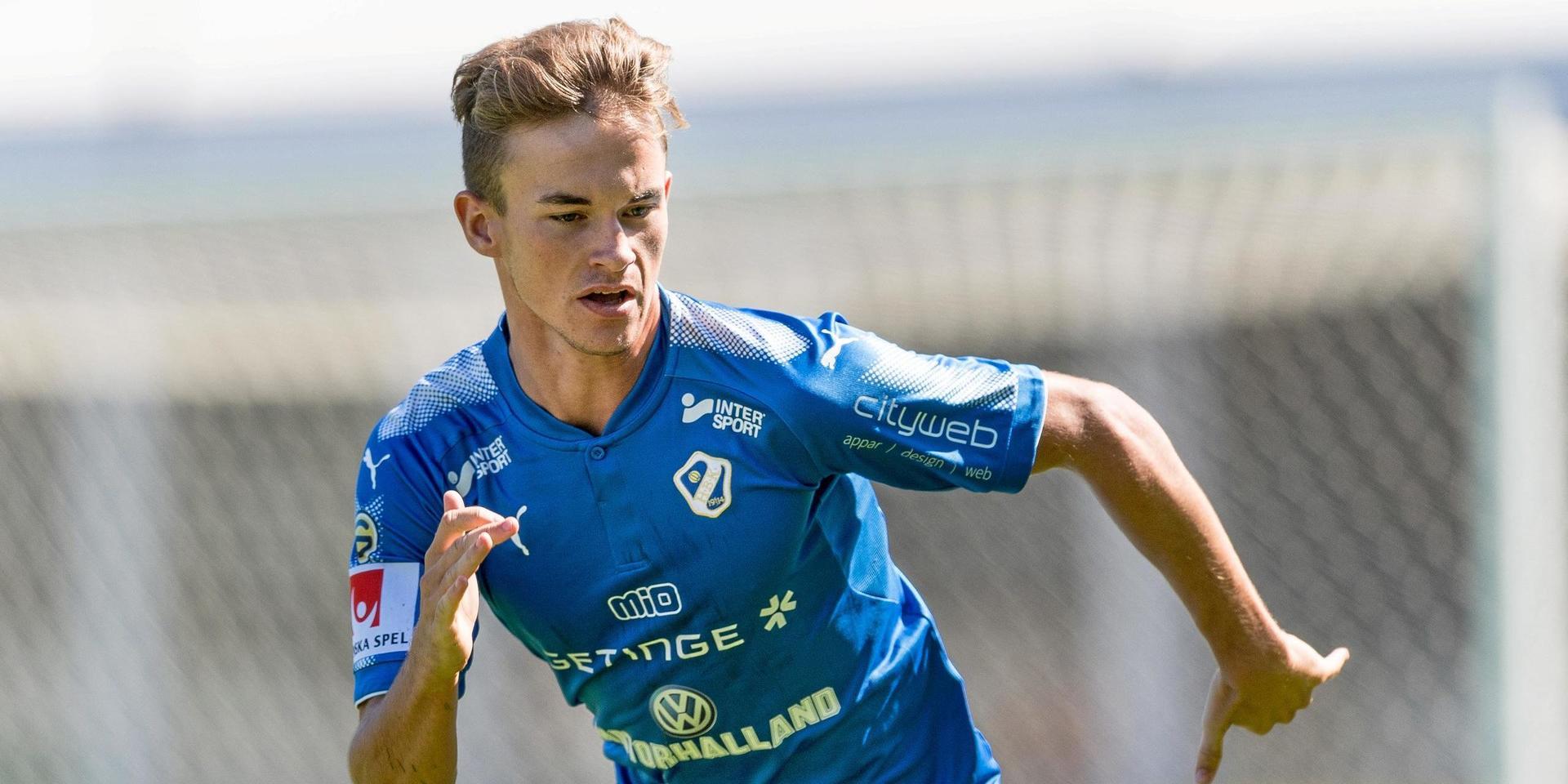 Alexander Johansson blev matchvinnare när Halmstads BK:s U21-lag slog Falkenbergs FF med 1–0.