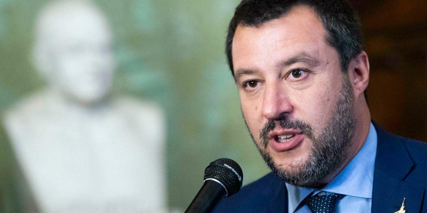 Matteo Salvini. Arkivbild.