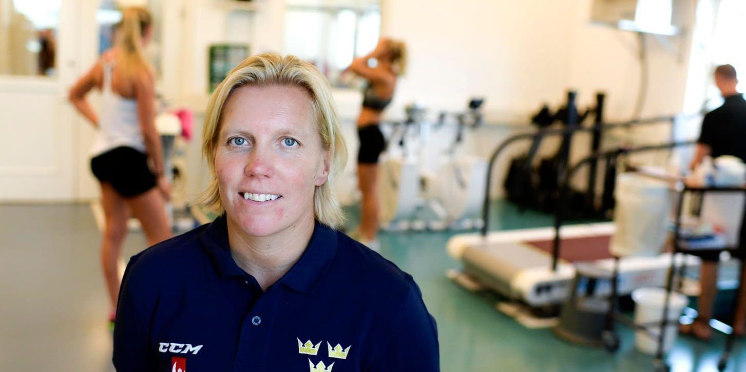 "Vi ska försöka hitta en röd tråd mellan junior- och seniorverksamheten även på damsidan", säger Damkronornas nya förbundskapten Ylva Martinsen.