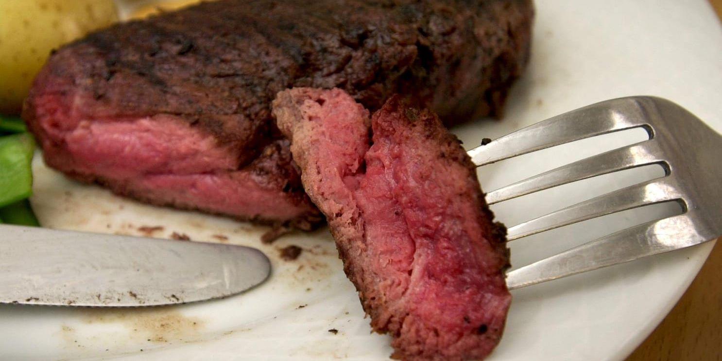 Regeringen vill göra det obligatoriskt för restauranger att redovisa ursprung på det kött de serverar. Arkivbild.