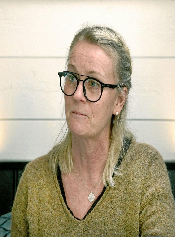 Marinette Larsson, verksamhetsledare på kommunens näringslivsavdelning, håller i Näringslivsdagen. 
