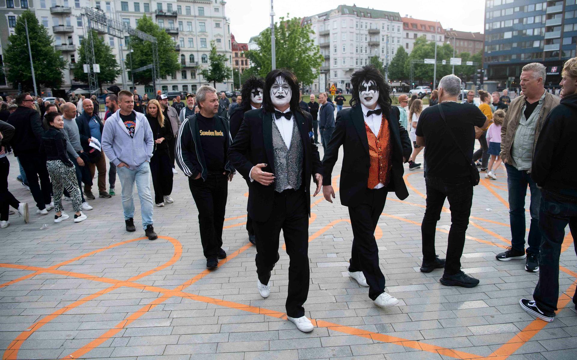 Kiss avskedsshow i Scandinavium, Göteborg.