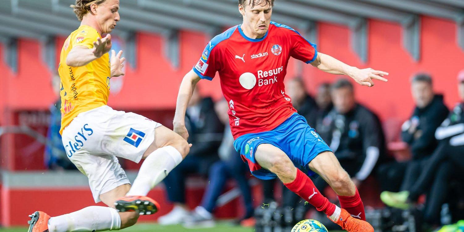 Andri Bjarnason stod för tre mål i årets allsvenska. Arkivbild.