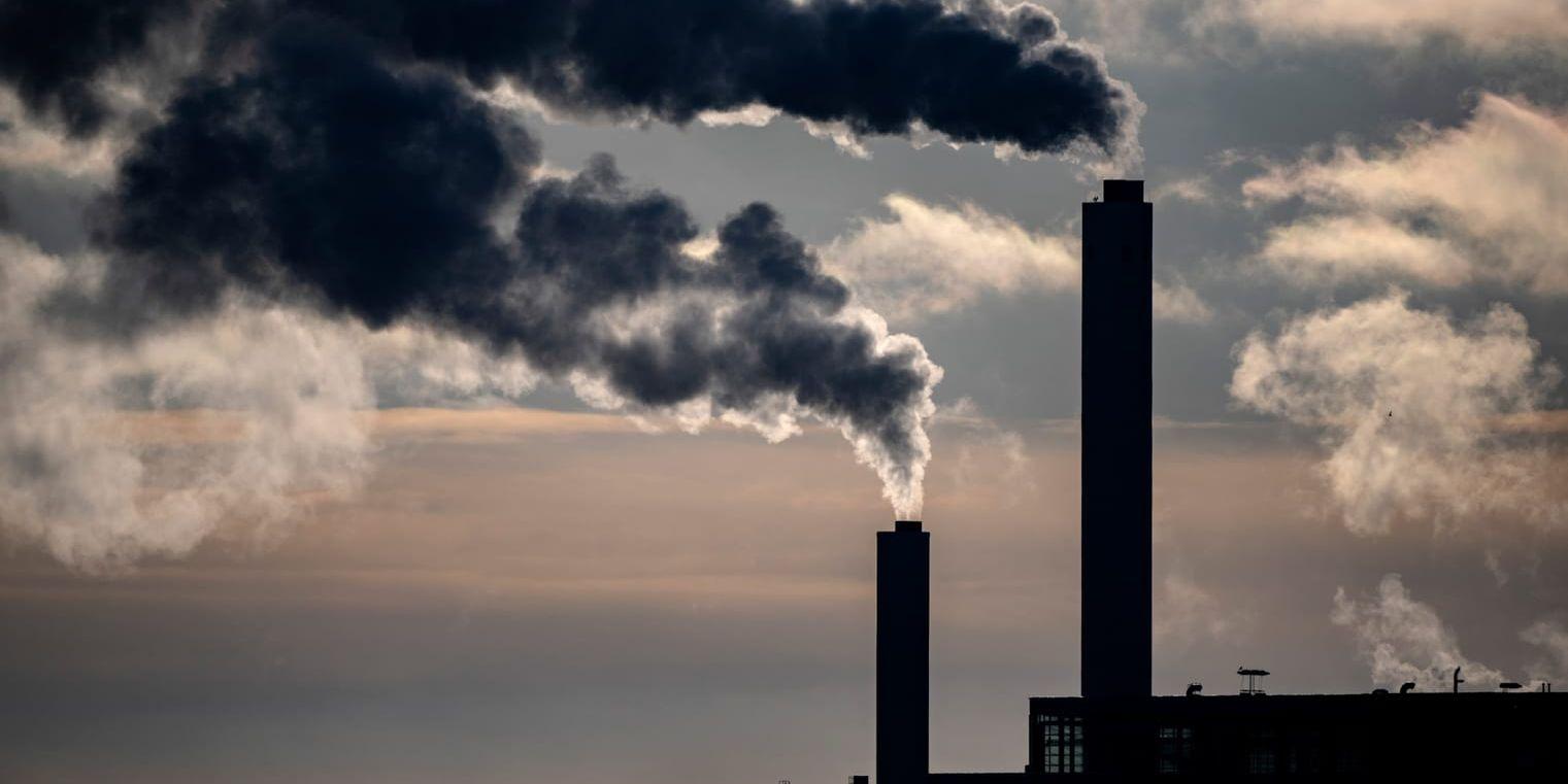 Minskning. Utsläppen i EU ska ned med 55 procent till 2030.
