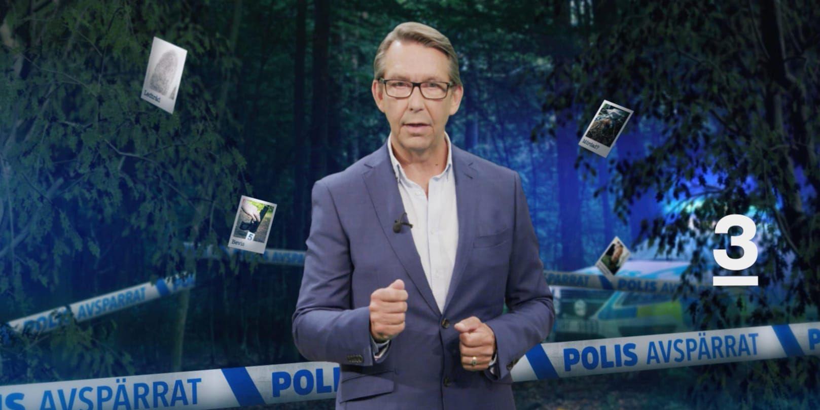 Hasse Aro återvänder till "Efterlyst" på TV3 i höst. Pressbild.