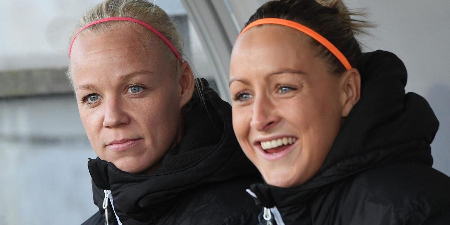 Rosengårds Caroline Seger och Sanne Troelsgaard hoppas att klubben kan vända 0–3-underläget hemma mot Chelsea i returen av Champions League åttondelsfinal.