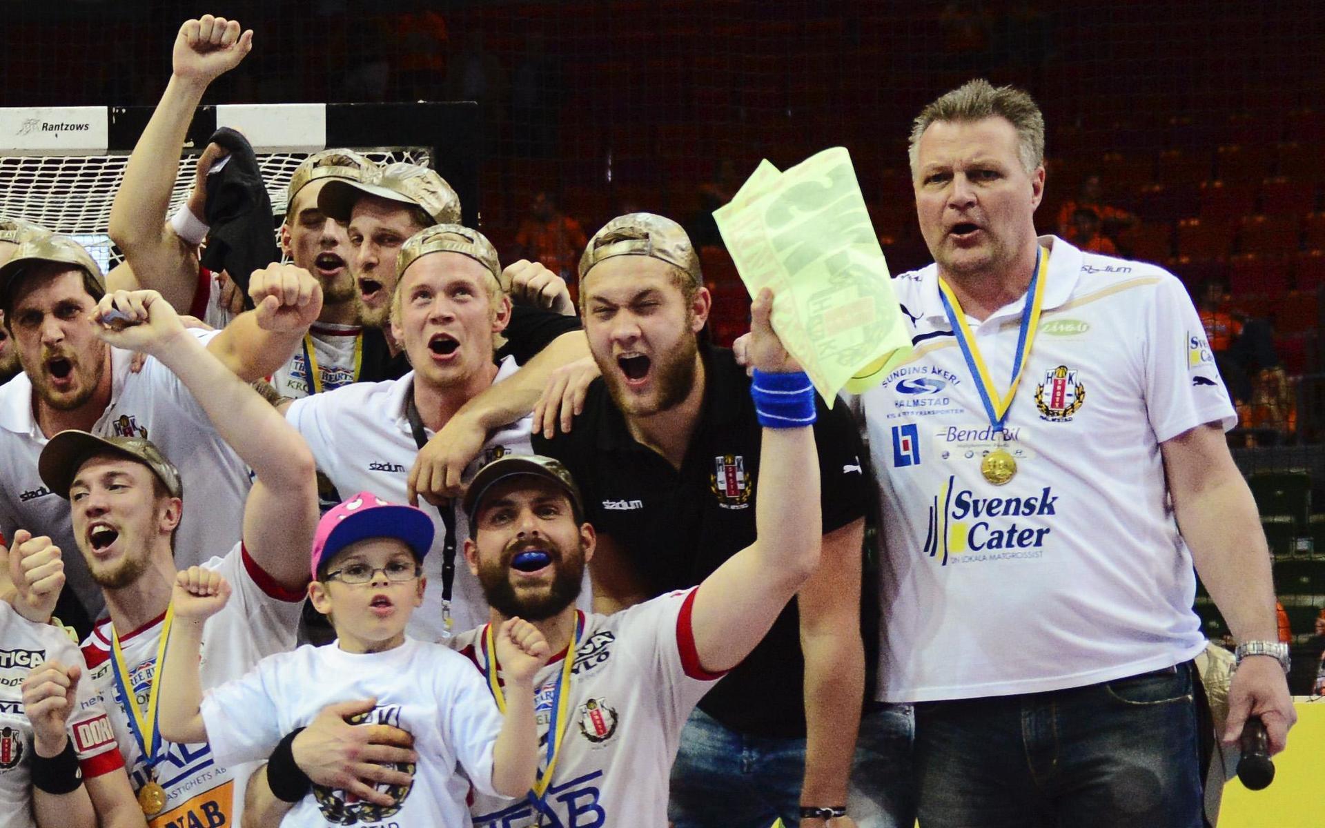 2013 firade Ulf Sivertsson ett nytt SM-guld med Drott.