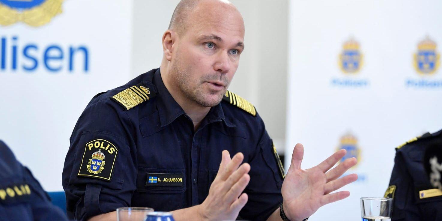 Ulf Johansson, regionpolischef i Stockholm, får kritik av Justitieombudsmannen. Arkivbild.