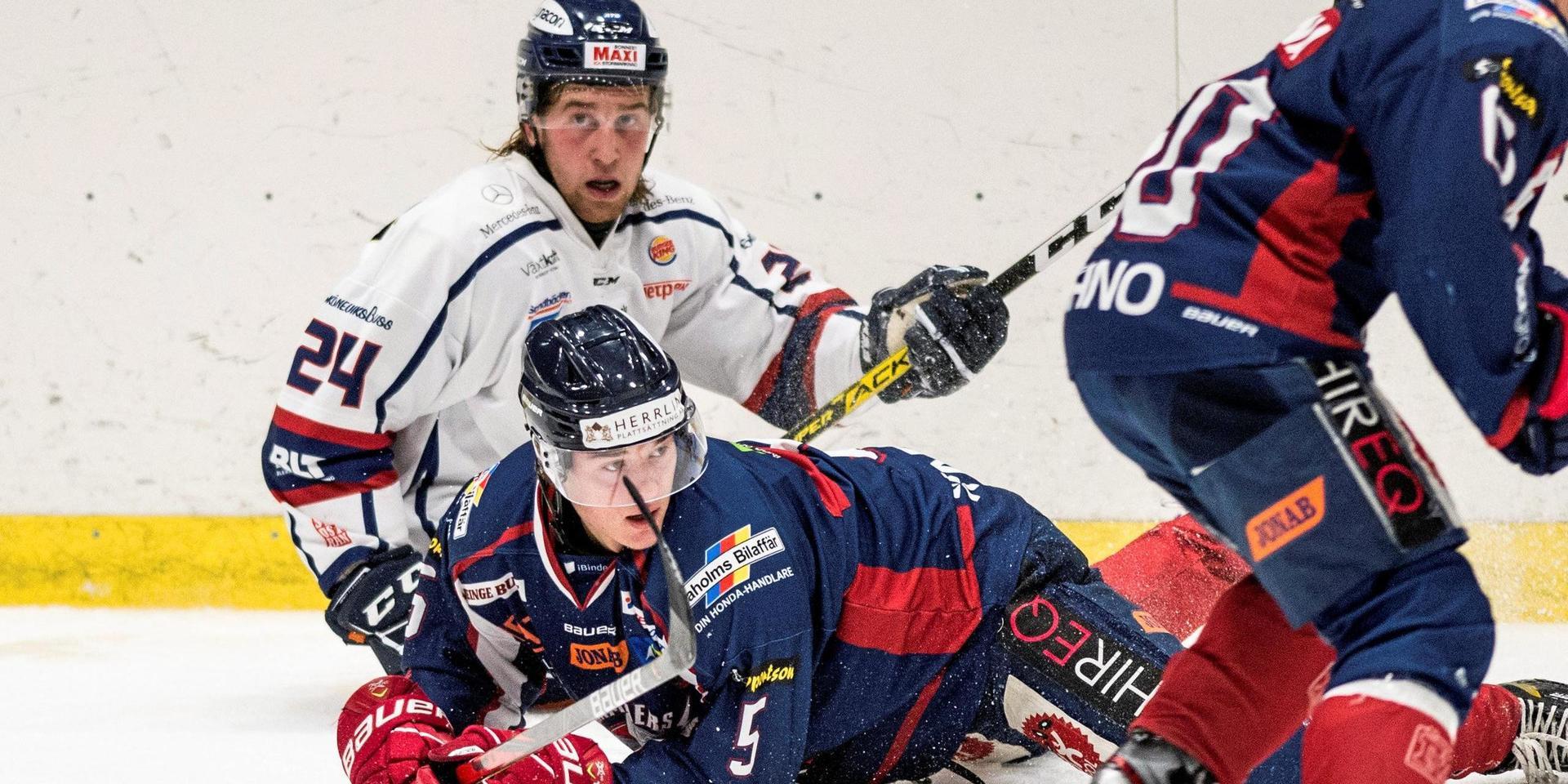 Ishockey Hockeyettan Södra Halmstad Hammers HC - Krif Hockey KallingeJakob Stöffling