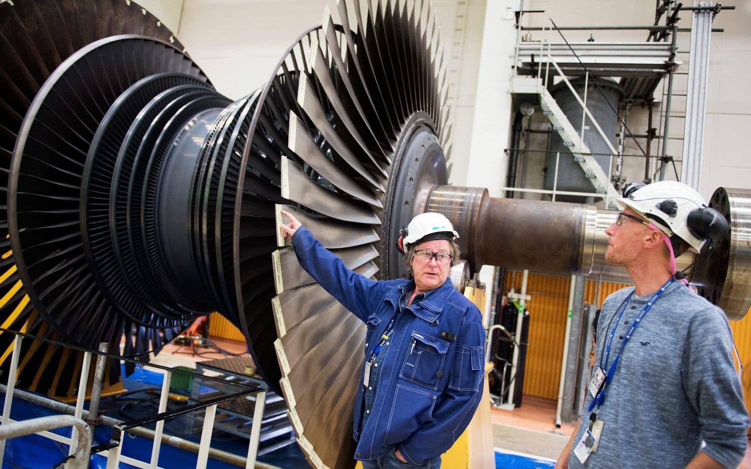 En del av materialet på vartannat rotorblad ska tas bort för att minska risken för sprickbildning. På så sätt ska turbinen hålla längre.