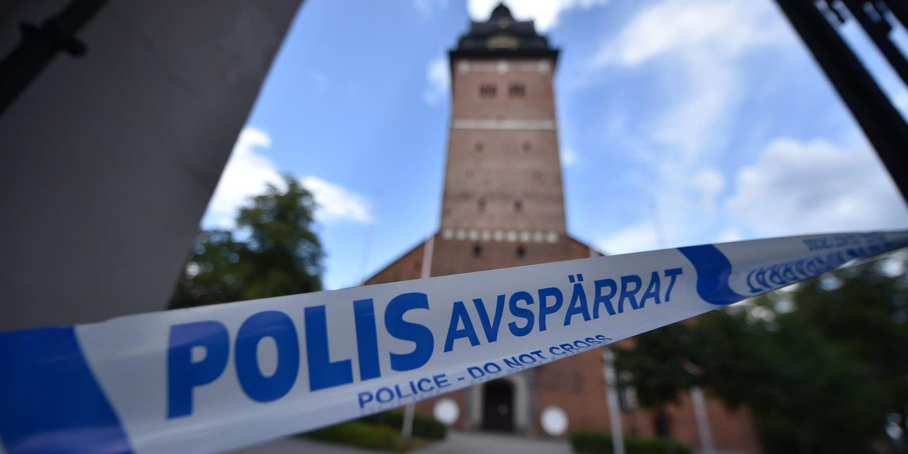 En 26-årig man blir den andre att åtalas för kuppen mot Strängnäs domkyrka. Enligt åklagaren var han med och genomförde stölden av de kulturhistoriskt ovärderliga begravningsregalierna. Arkivbild.