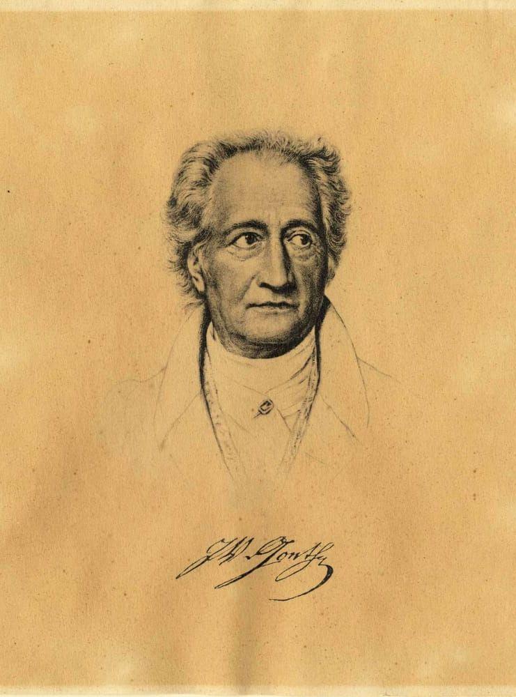 Författaren. Johann Wolfgang von Goethe, född 28 augusti 1749 i Frankfurt am Main, död 22 mars 1832 i Weimar. Tysk författare, diktare och naturforskare. Bild: Joseph Karl Stieler. (C) Freies Deutsches Hochstift/Frankfurther Goethe-museum