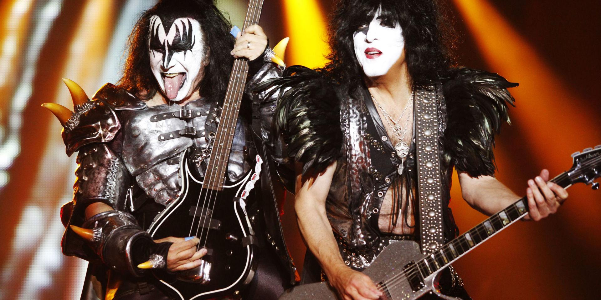 Kiss spelar på Sweden Rock i helgen.